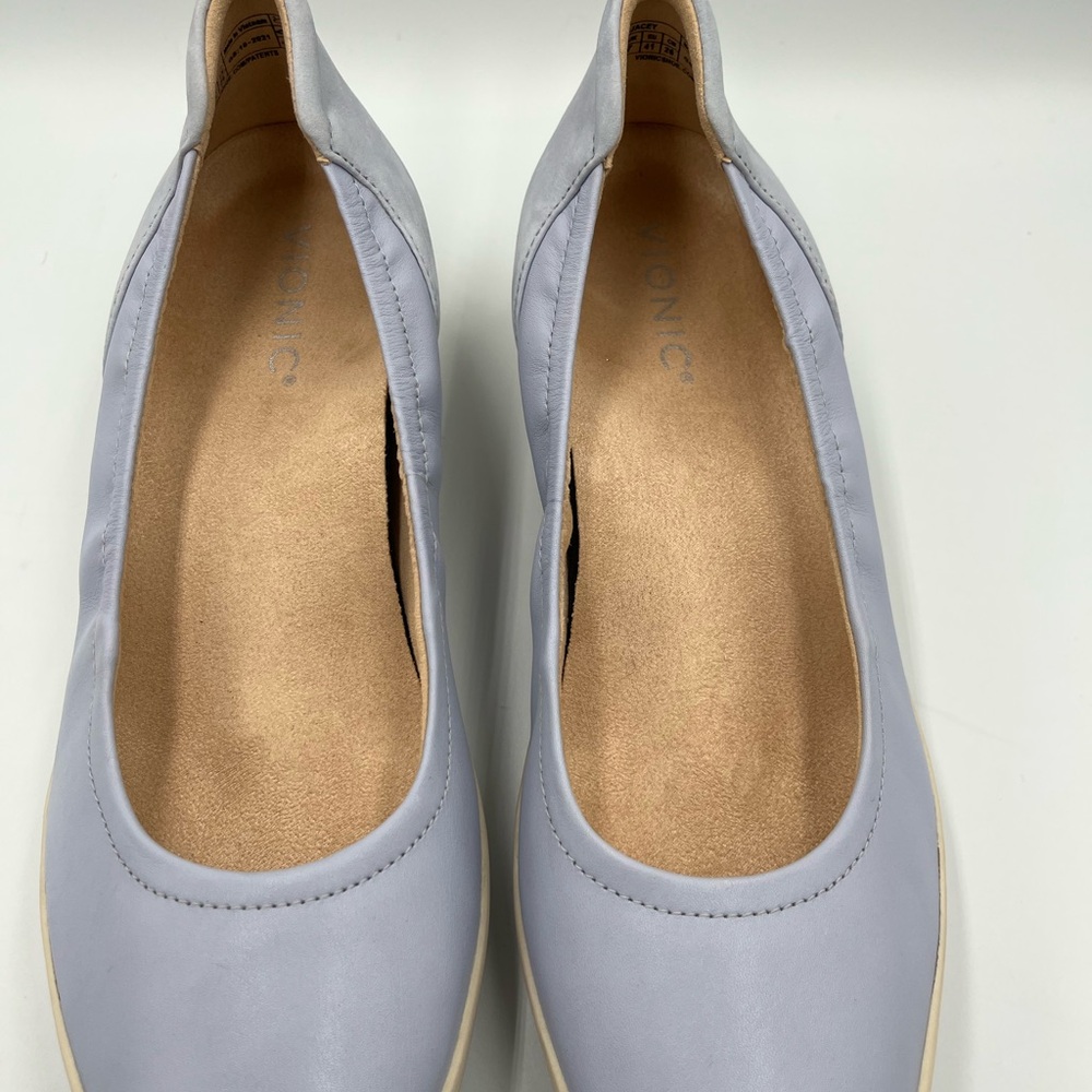 Vionic Women's Soft Blue Jacey Wedge Size 9 - Picture 3 of 14